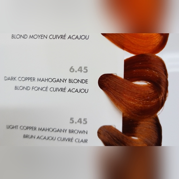 Intercosmo Voilà Professional 2 x Permanent Hair Color Copper Mahogany Blonde - Picture 12 of 16